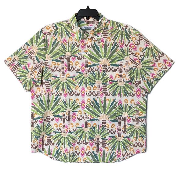 Tommy Bahama Shirt Men's XL 